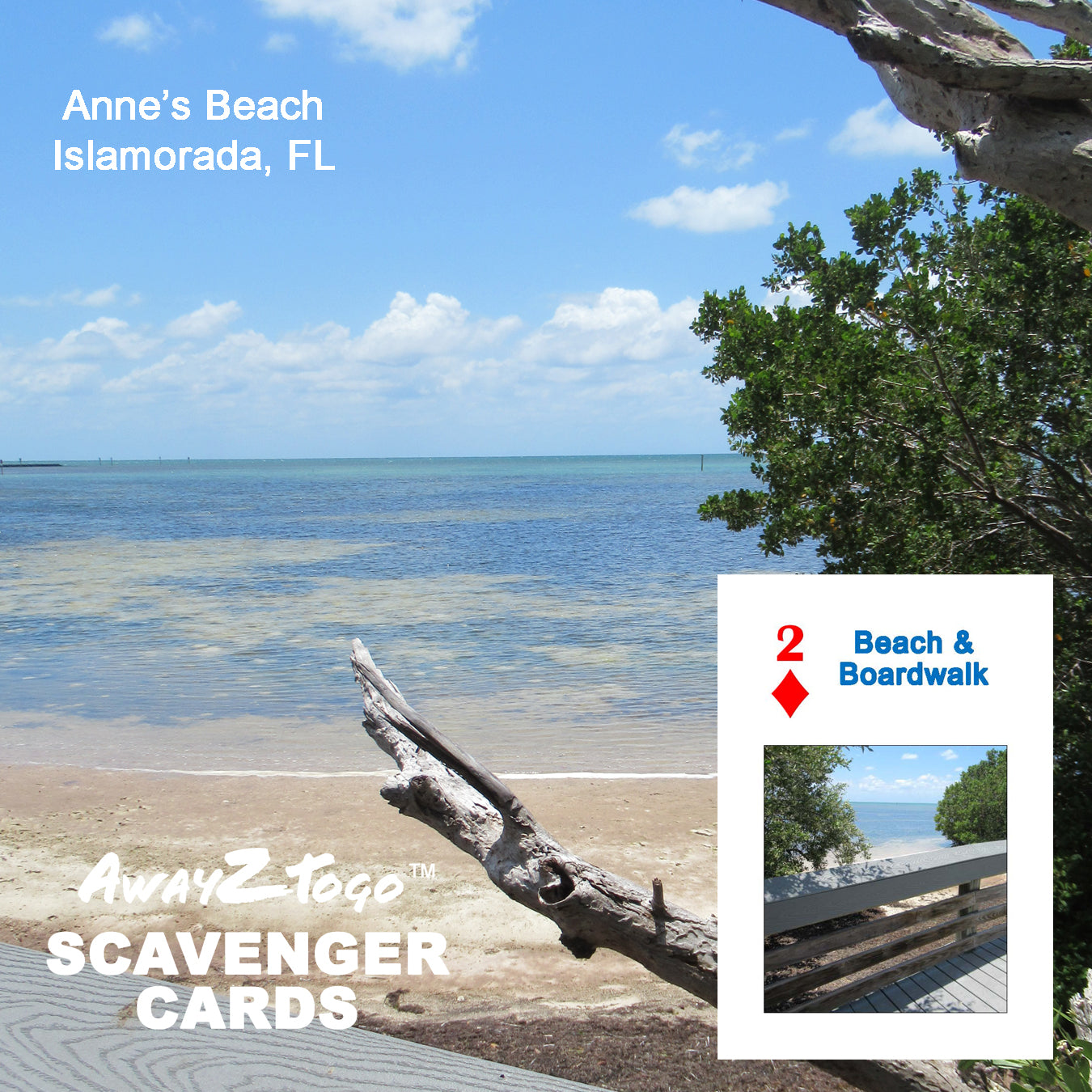 Scavenger Cards Florida Keys, Series 1 - FK01