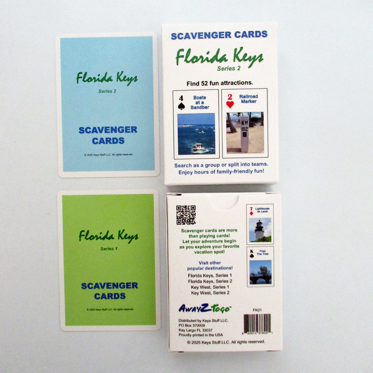 Scavenger Cards Florida Keys, Series 1 - FK01